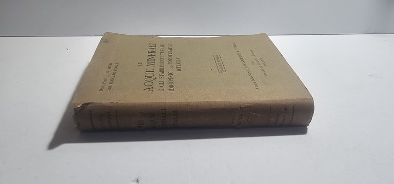 Acque minerali stabilimenti termali Italia 1916 Vinaj Pinali idrologia medica | Immagine Gallery 6
