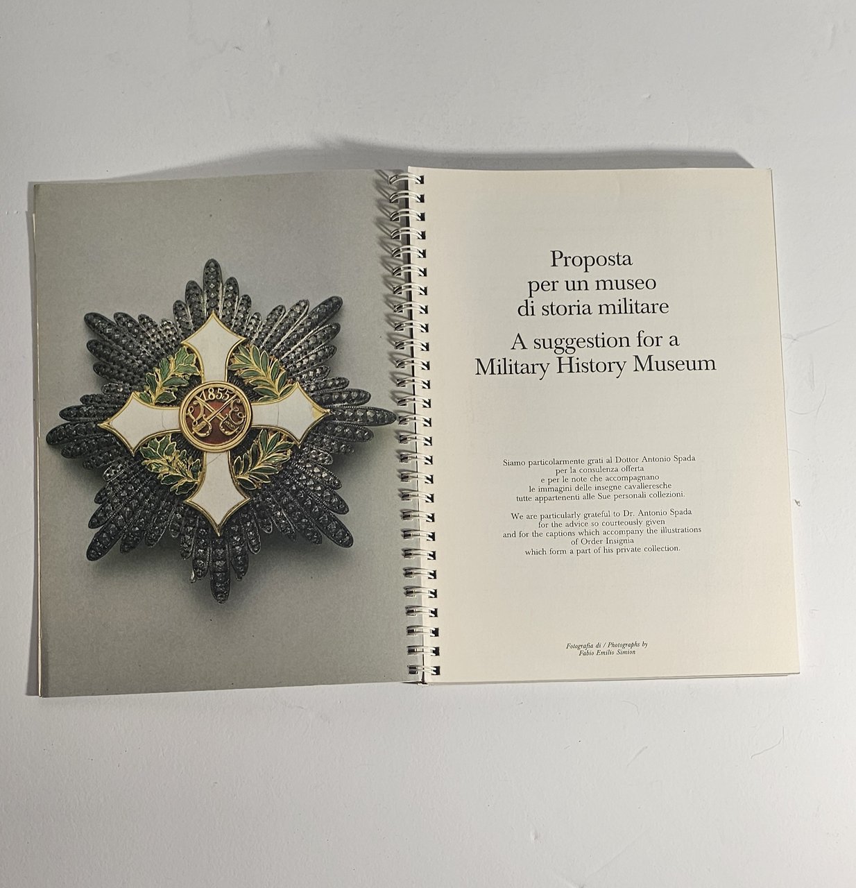 Agenda Beretta 1990 Illustrata Militaria Ordini Cavallereschi | Immagine principale