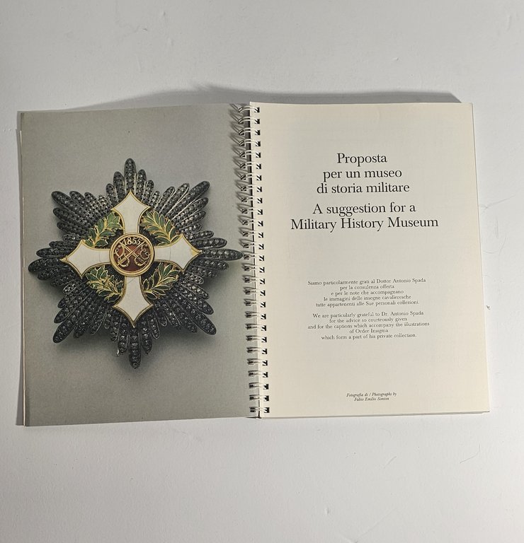 Agenda Beretta 1990 Illustrata Militaria Ordini Cavallereschi | Immagine Gallery 4