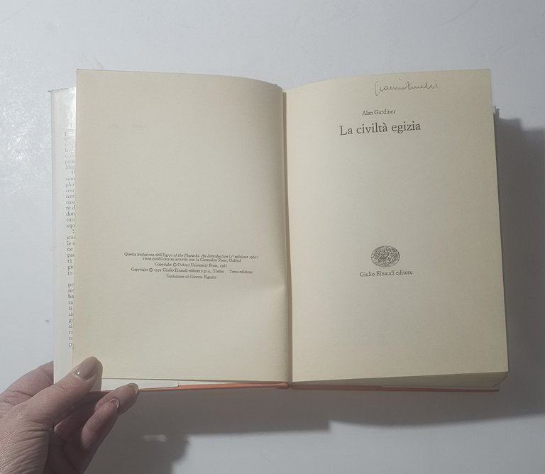 Alan Gardiner La Civiltà Egizia Einaudi Saggi Archeologia | Immagine Gallery 2