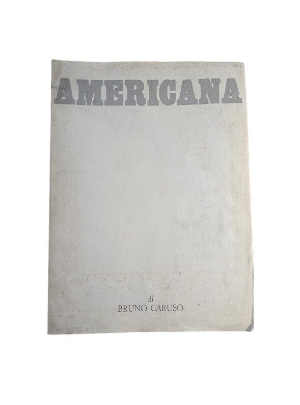 Americana , (cartella contenente 8 disegni di Bruno Caruso), Società …