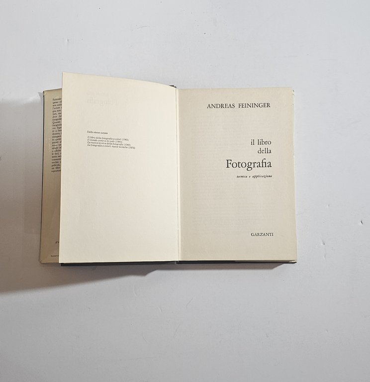 Andreas Feininger Il libro della fotografia Garzanti manuale | Immagine Gallery 5