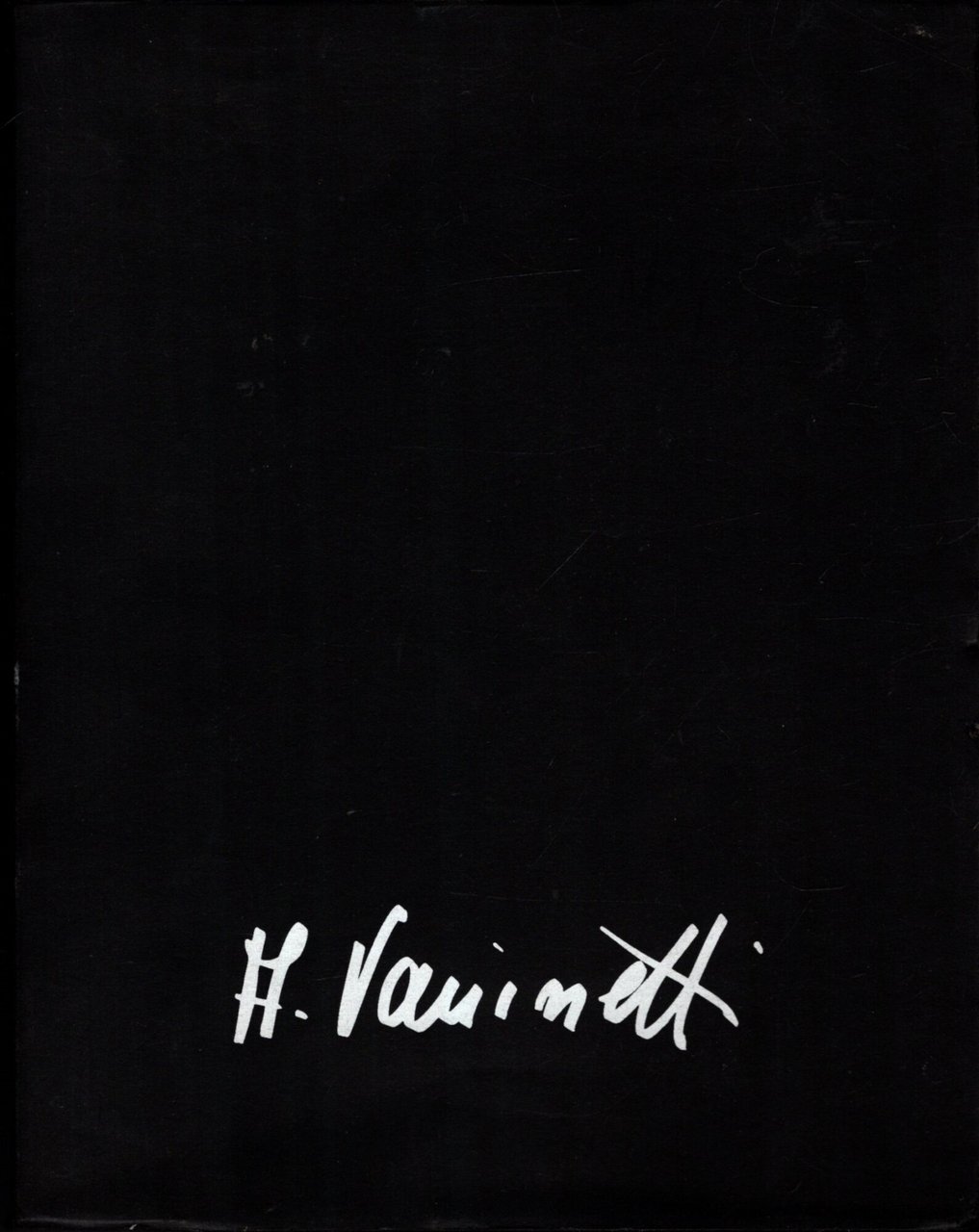 ANGELO VANINETTI OPERE SCELTE (1974-1987)
