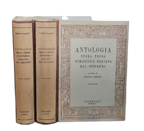 Antologia della prosa scientifica del seicento di Enrico Falqui