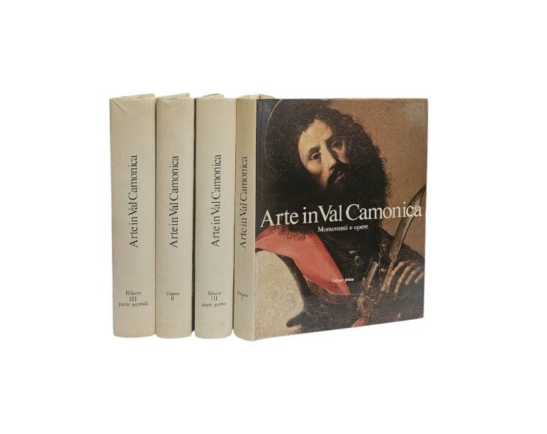 Arte in Val Camonica 3 volumi in 4 tomi