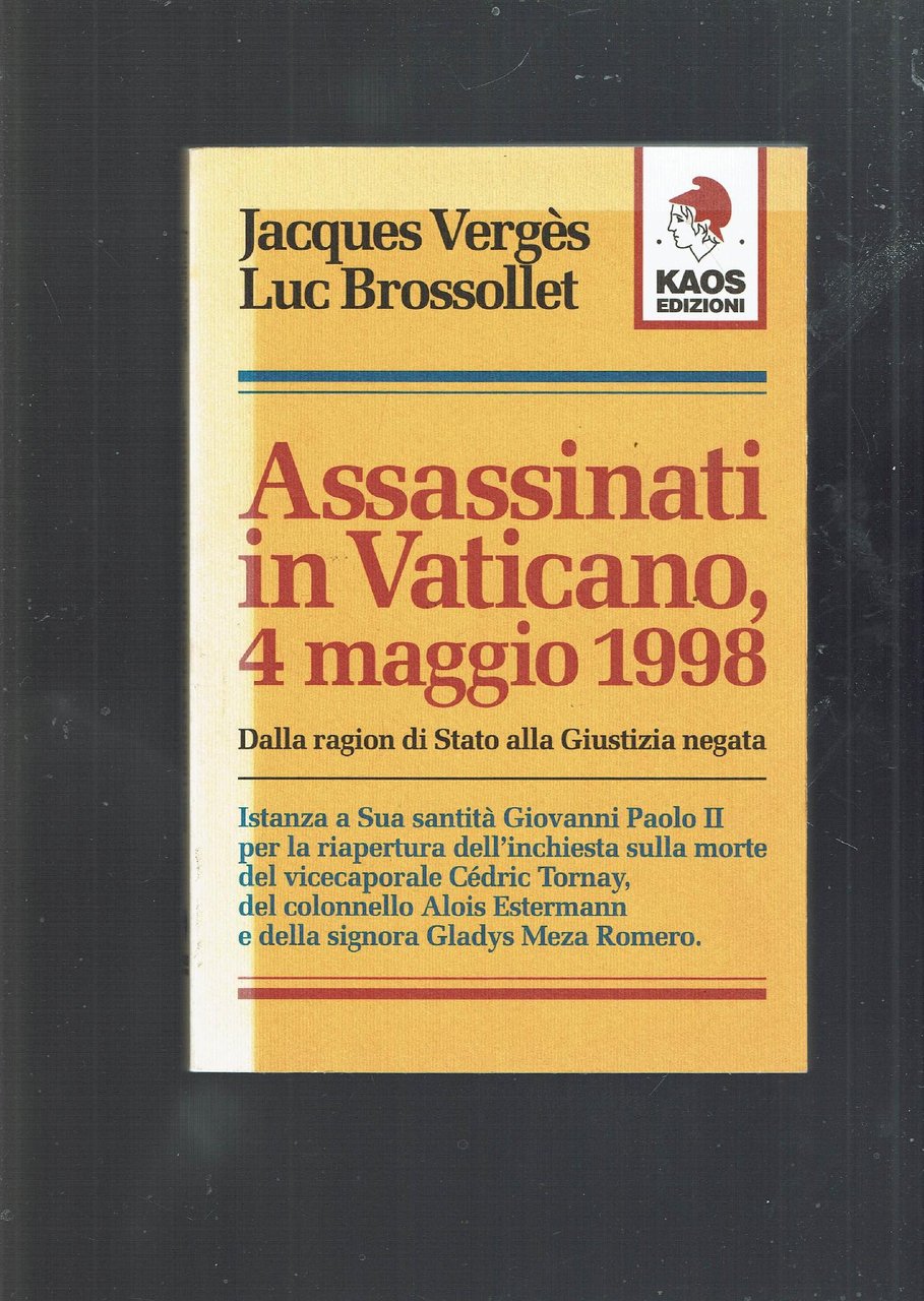 ASSASSINATI IN VATICANO, 4 MAGGIO 1998