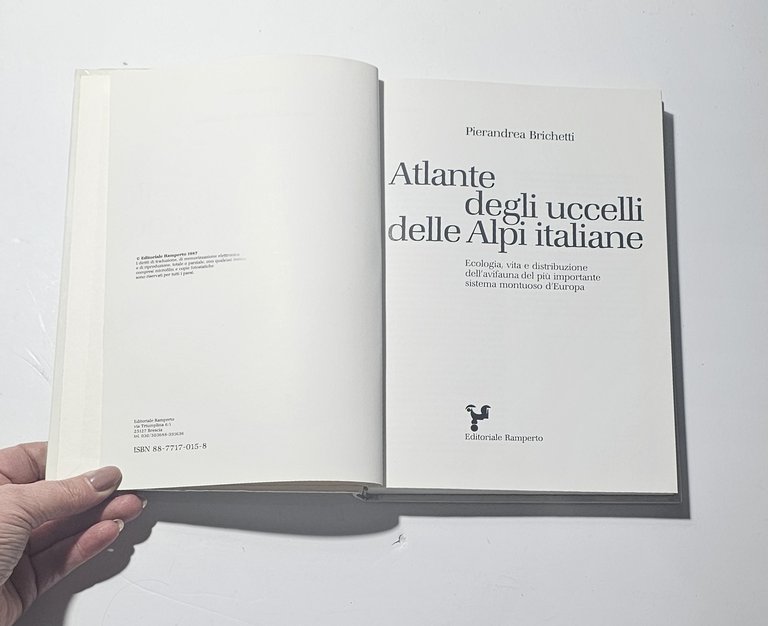 Atlante Degli Uccelli Delle Alpi Italiane Brichetti Ornitologia | Immagine Gallery 2