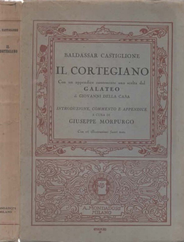Baldassar Castiglione Il Cortegiano