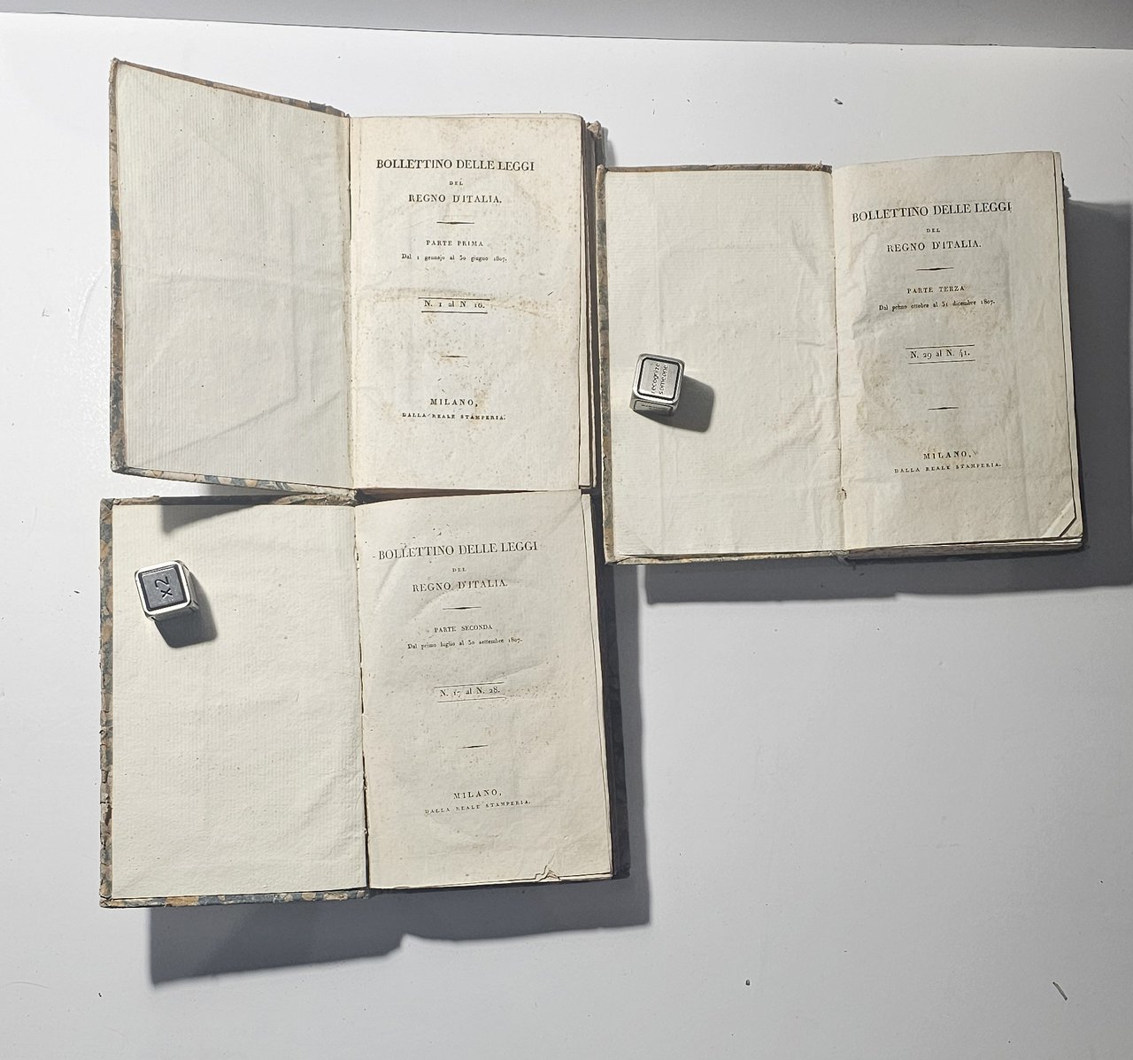 Bollettino delle leggi del Regno d'Italia Parte prima, seconda e … | Immagine principale