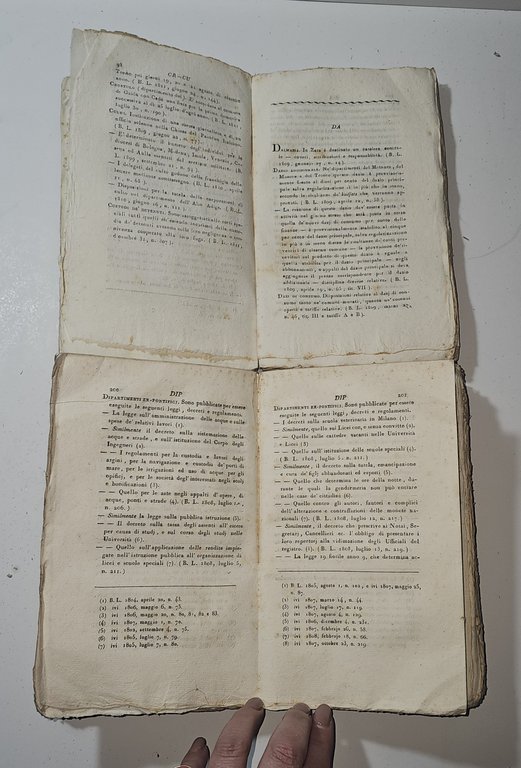 Bollettino e leggi napoleoniche 2 volumi indici 1802 1811 | Immagine Gallery 4