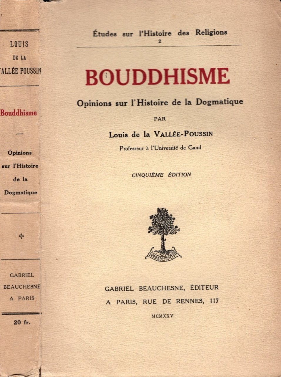 Bouddhisme Opinions Sur L'histoire De La Dogmatique