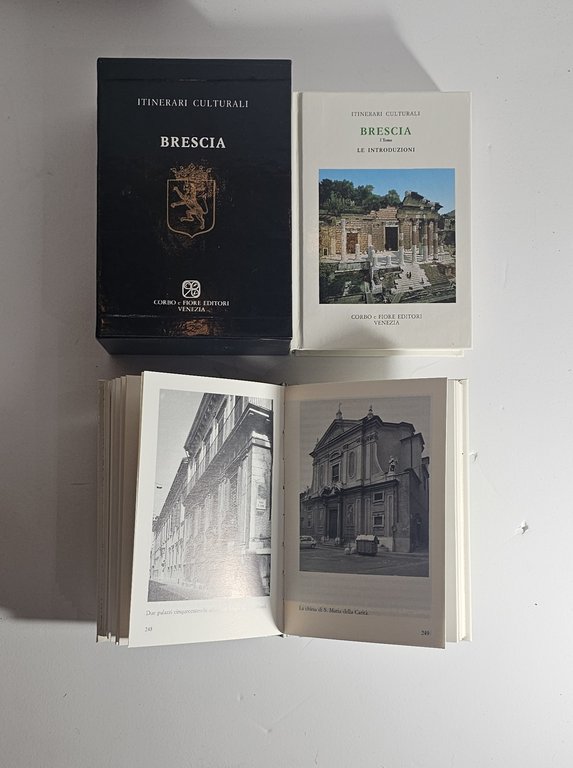 Brescia Itinerari Culturali 2 Volumi Cofanetto Corbo Fiore | Immagine Gallery 4