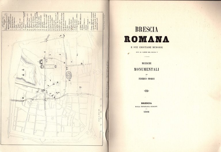 Brescia romana e le sue cristiane memorie sino al cadere …