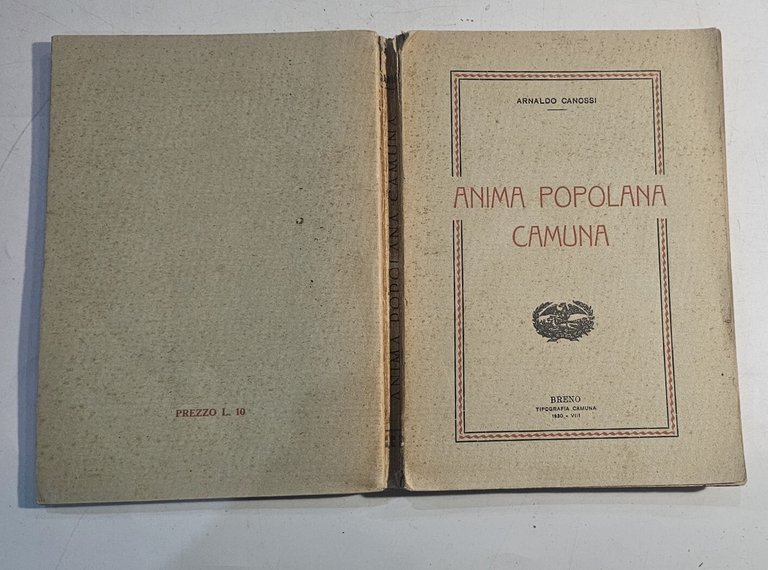 Canossi Arnaldo - Anima Popolana Camuna