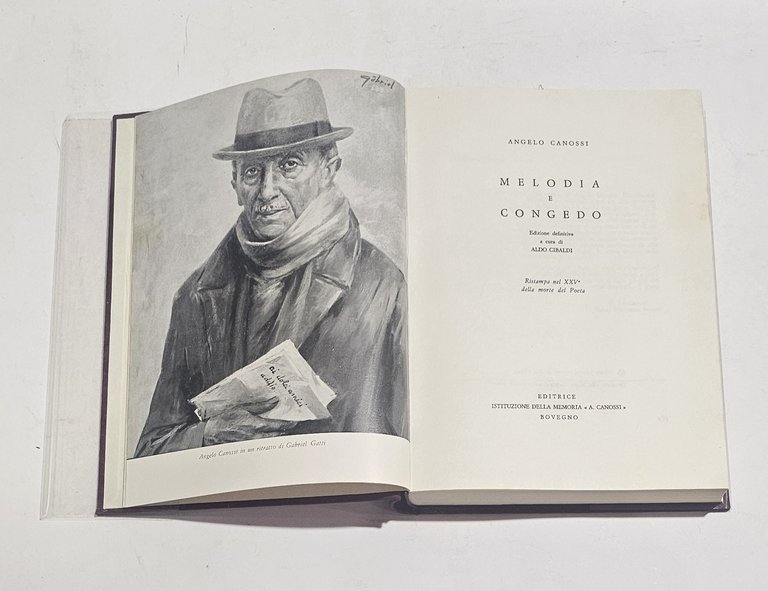 Canossi Melodia e Congedo edizione definitiva poesia bresciana | Immagine Gallery 6