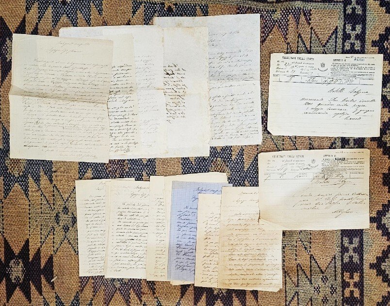 carteggio di 24 lettere tra Giovanni Bolelli e il Marchese …