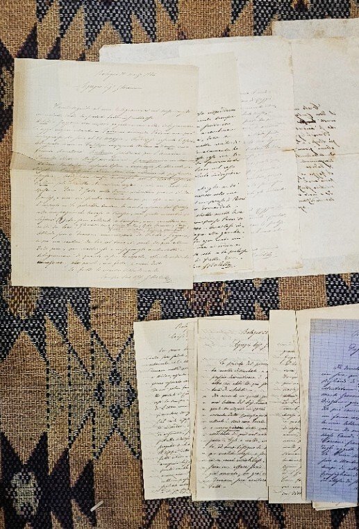 carteggio di 24 lettere tra Giovanni Bolelli e il Marchese …