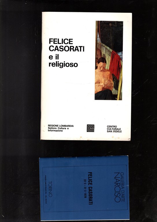 CASORATI + 2 BROCHURE MOSTRE