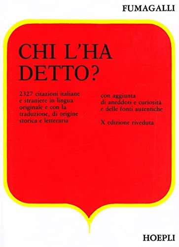 Chi l'ha detto?**