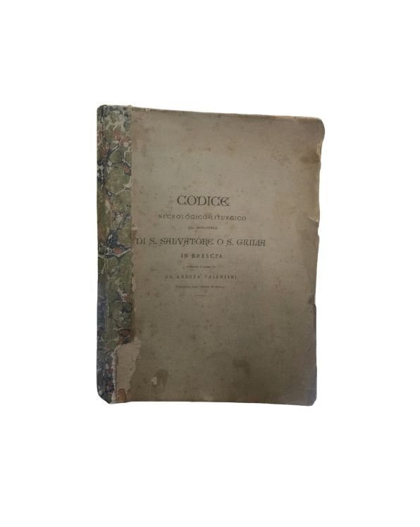 Codice Necrologico Liturgico Del Monastero Di S. Salvatore o S. …