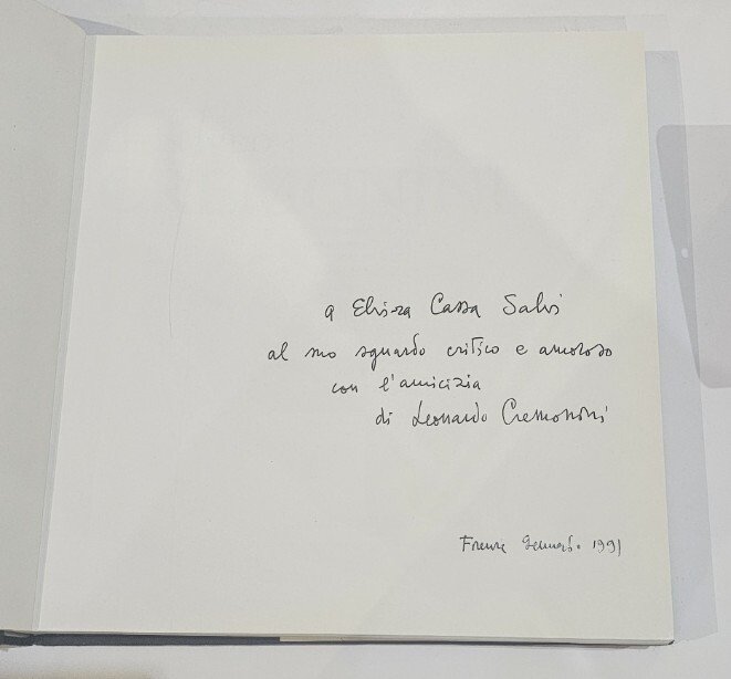 Cremonini. Opere dal 1953 al 1987 [copia autografa con dedica]