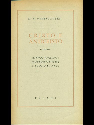 Cristo e anticristo