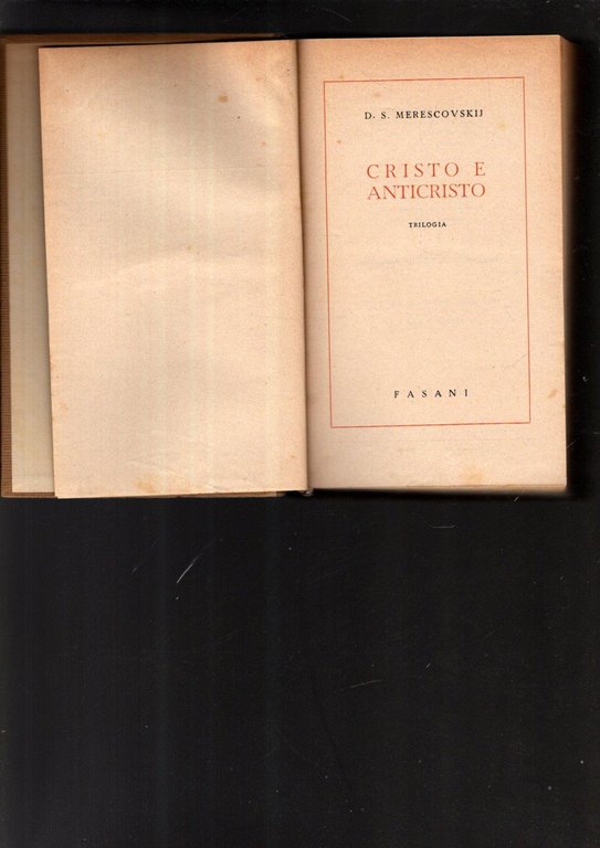 Cristo e anticristo