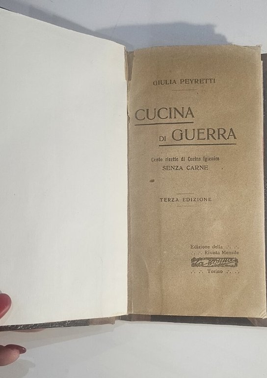 Cucina Di Guerra Cento Ricette Di Cucina Igienica - Senza …