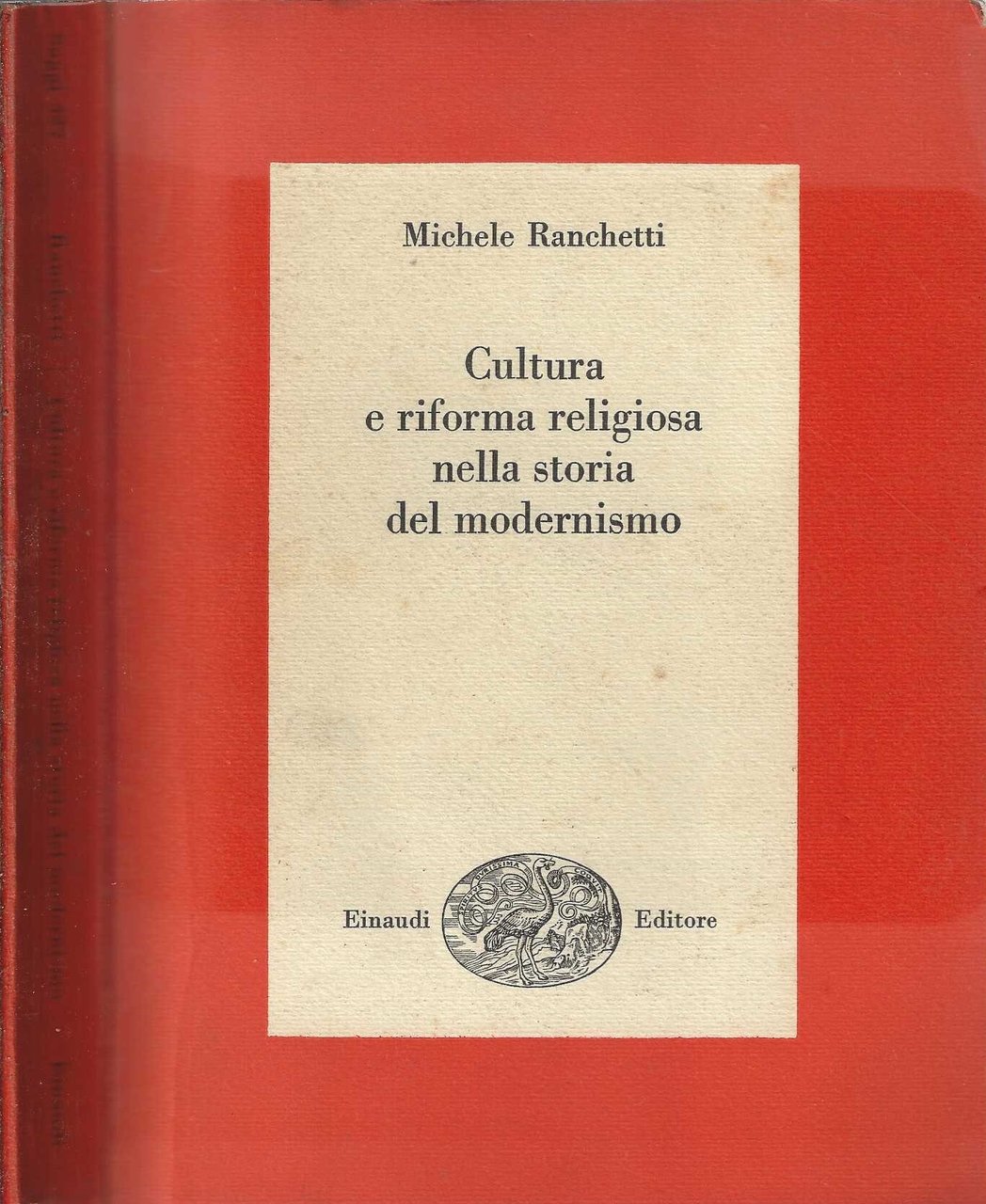 Cultura e riforma religiosa nella storia del modernismo - Michele …