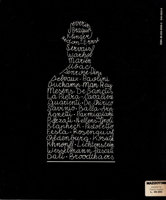 Da Magritte a Magritte. Catalogo della mostra (Verona, 1991). Ediz. …