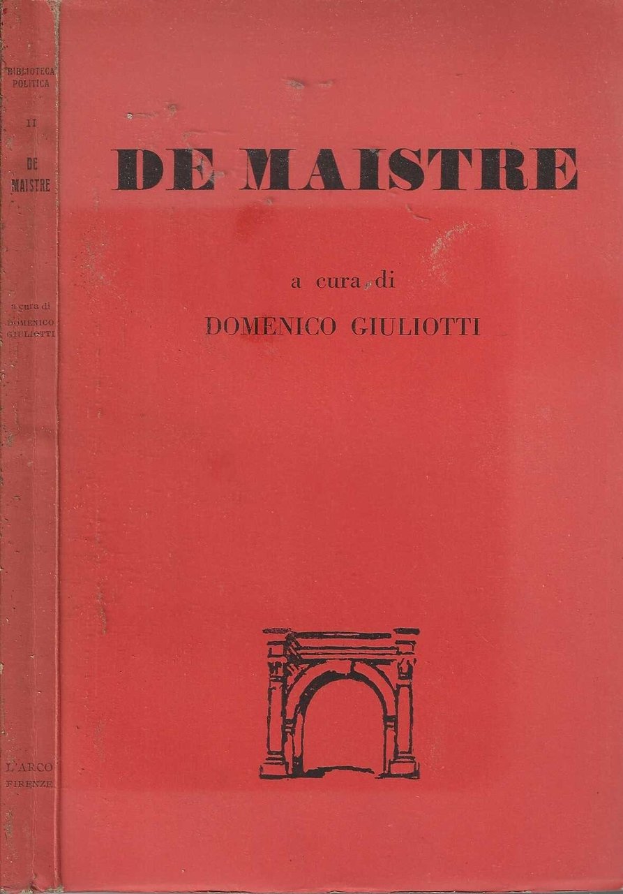 De Maistre di Domenico Giuliotti