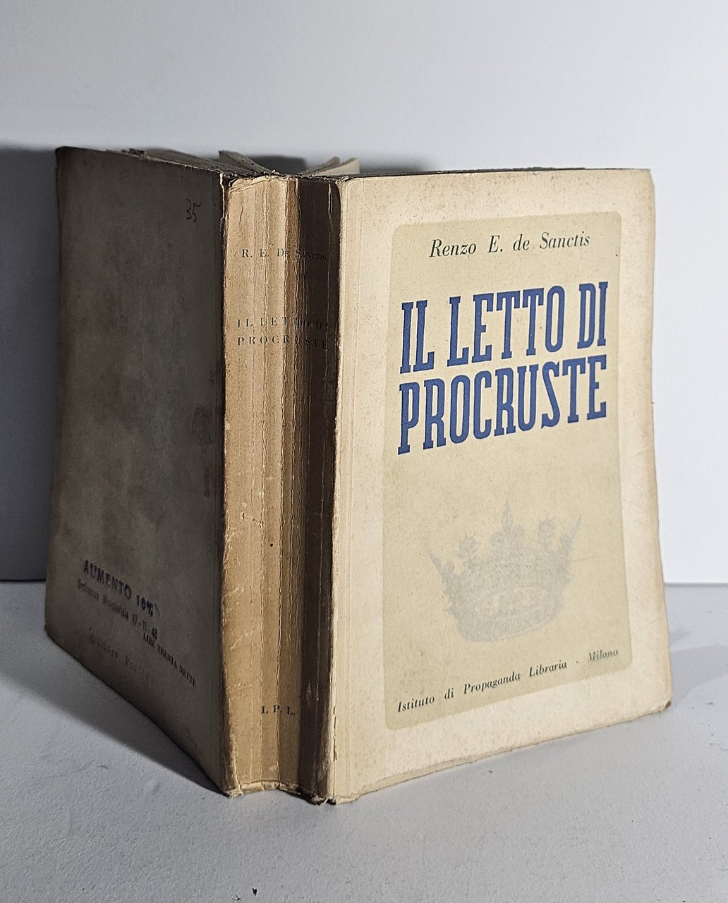 De Sanctis Il Letto di Procuste Letteratura Italiana 1943 IPL | Immagine principale