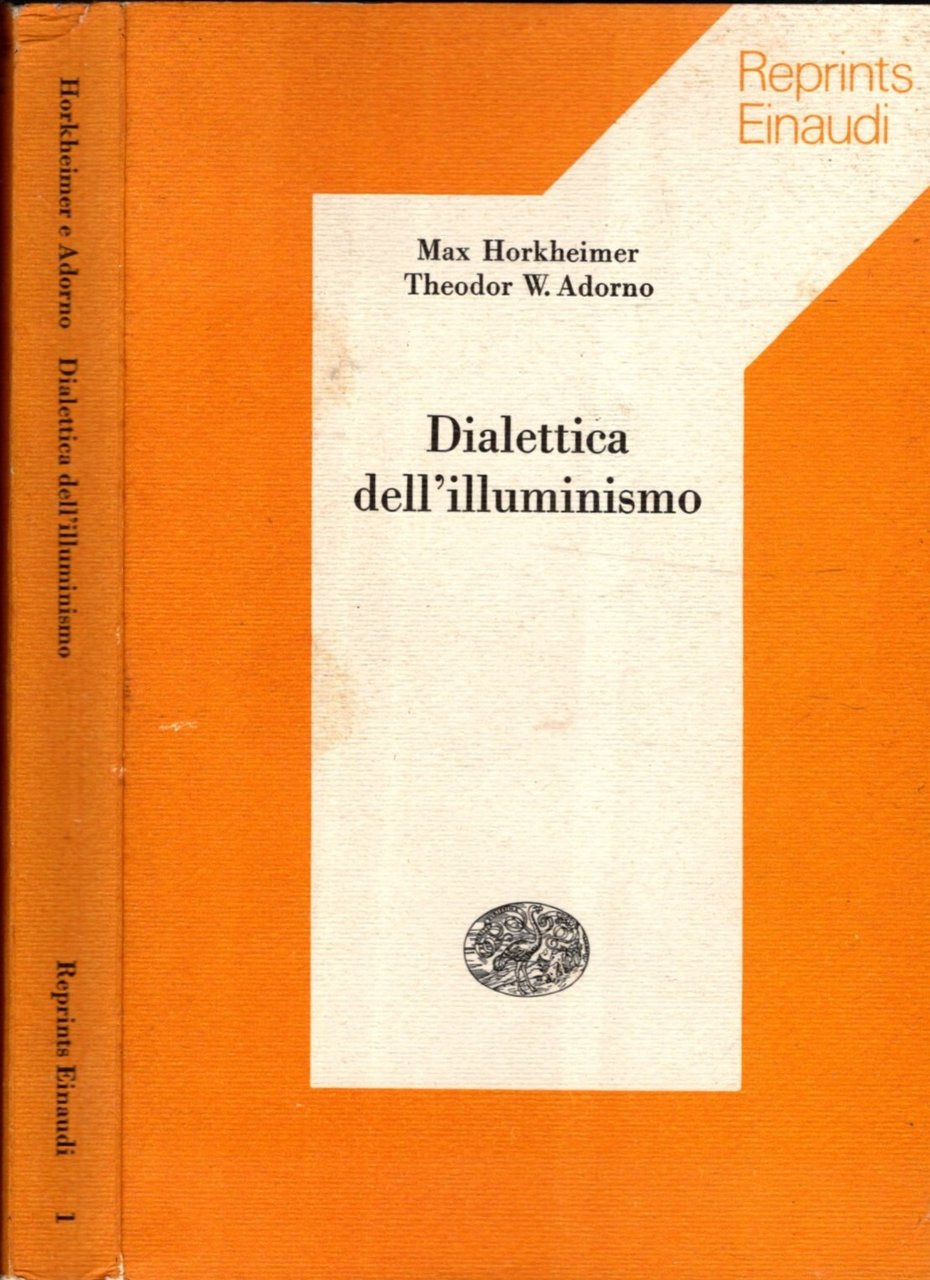 DIALETTICA DELL'ILLUMINISMO