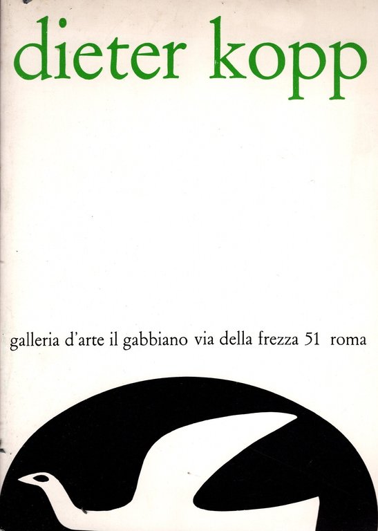 Dieter Kopp - Dichiarazione 30 dipinti e un testo + …