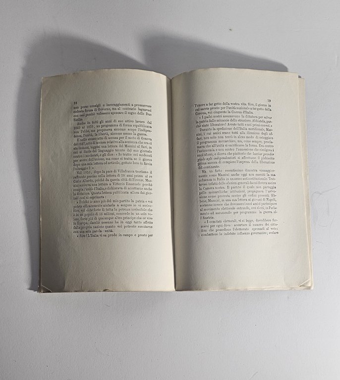 Discorso Deputato Zanardelli 1866 Elezione Messina Fascicolo Originale | Immagine Gallery 4