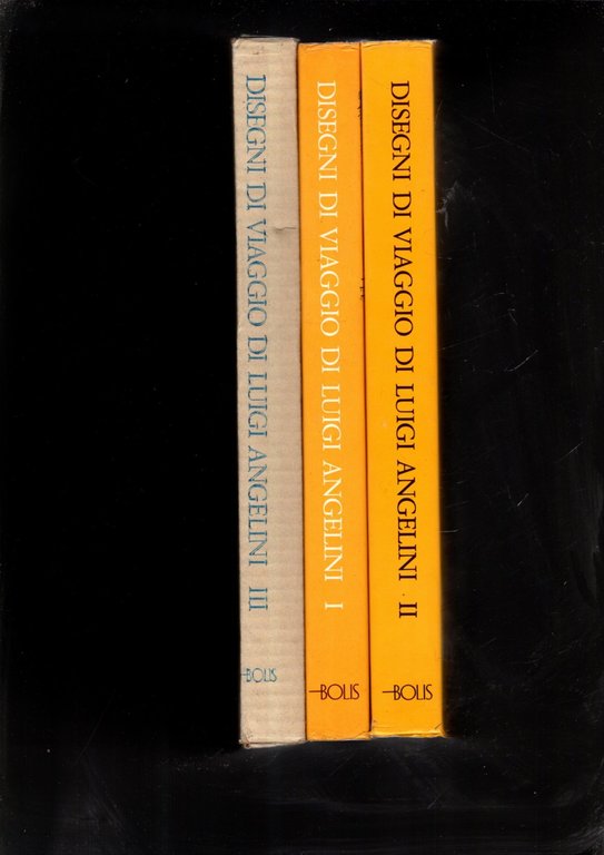 DISEGNI DI VIAGGIO DI LUIGI ANGELINI**3 VOL.