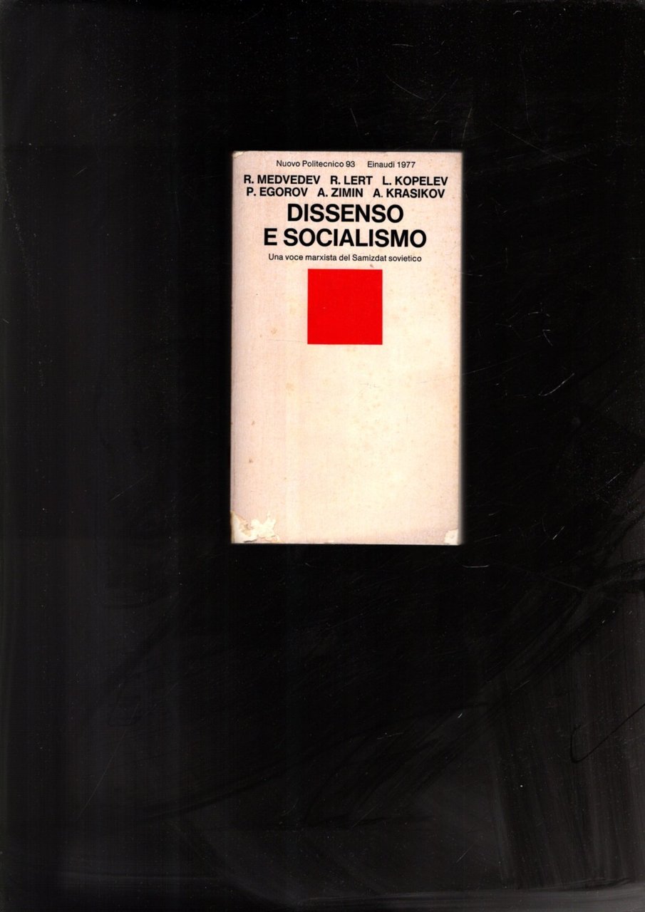 DISSENSO E SOCIALISMO