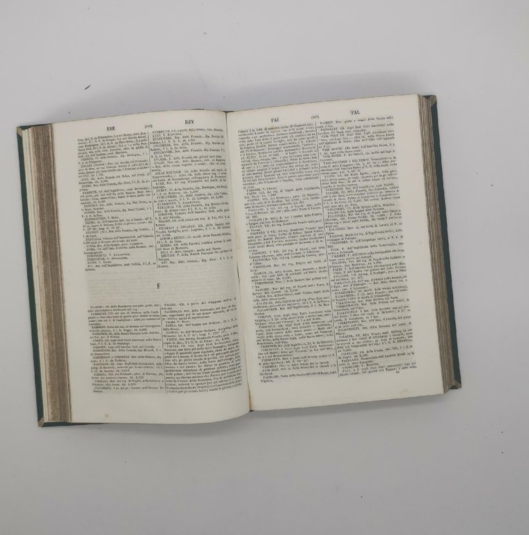 DIZIONARIO GEOGRAFICO UNIVERSALE. G.B. CARTA
