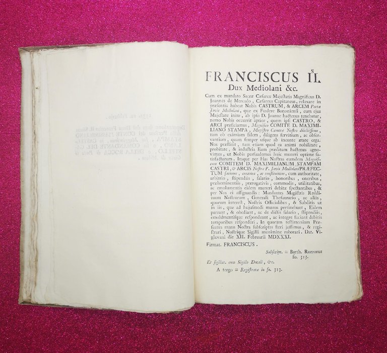 Documenti Comprovanti I Privilegi Le Prerogative E Ragioni Casa Stampa …