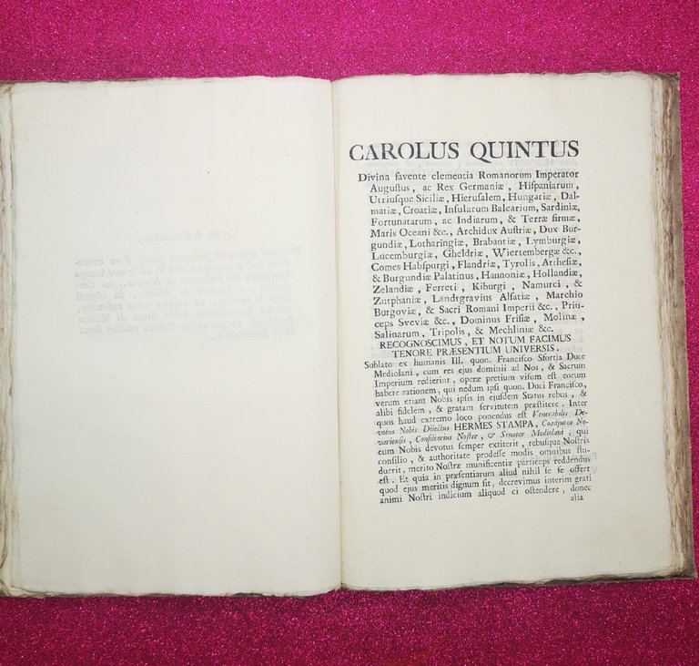 Documenti Comprovanti I Privilegi Le Prerogative E Ragioni Casa Stampa …