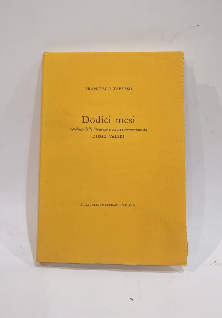 Dodici mesi - catalogo delle litografie a colori commentate da … | Immagine principale