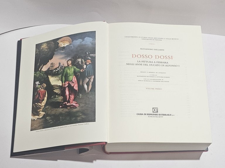 Dosso Dossi Ballarin 2 volumi cofanetto pittura Ferrara Alfonso I … | Immagine Gallery 5