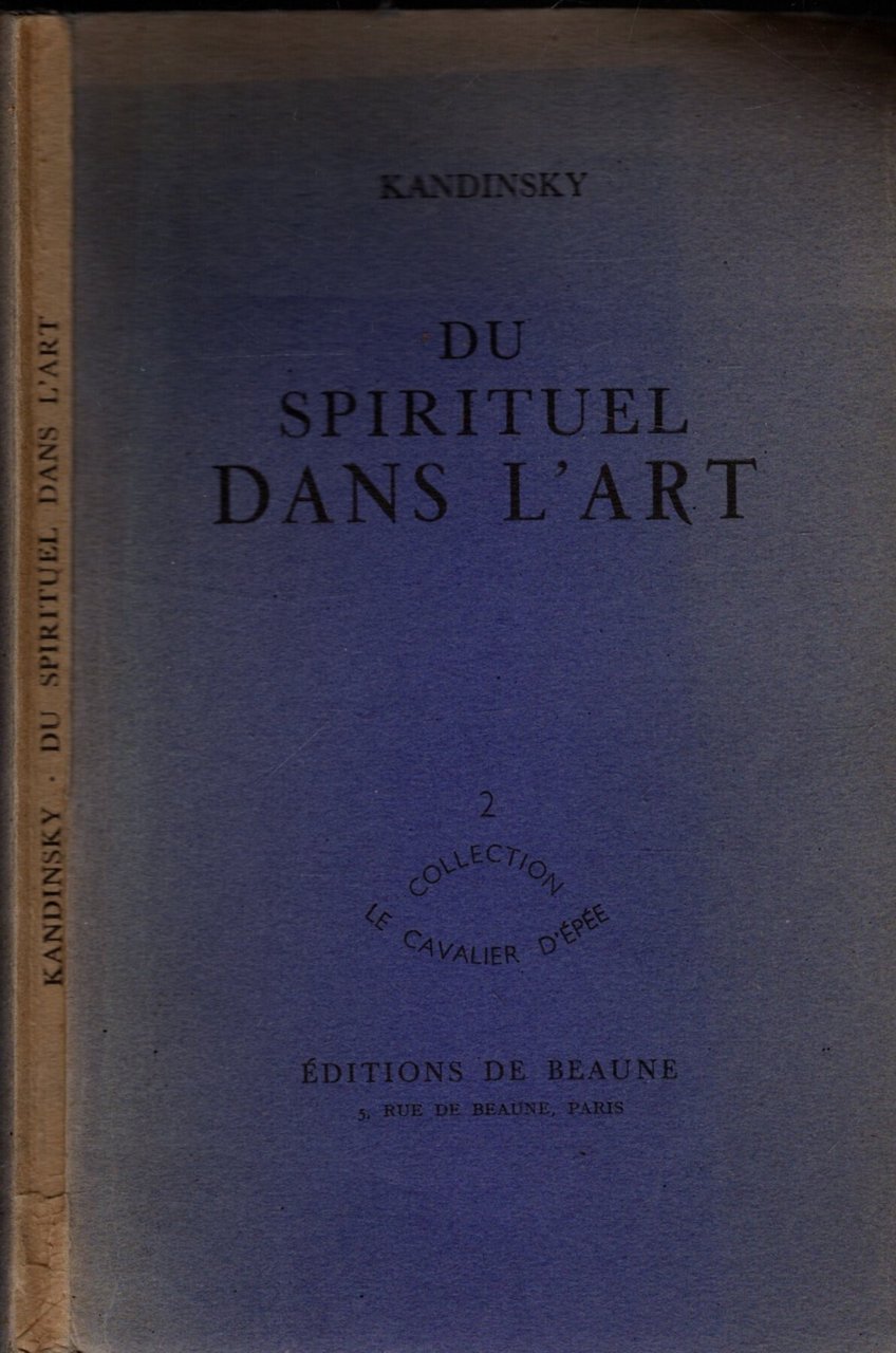 Du Spirituel Dans L'art Et Dans La Peinture En Particulier …