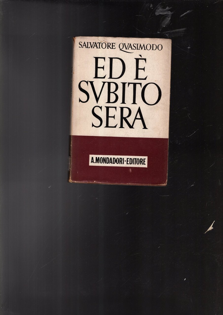 ED E' SUBITO SERA