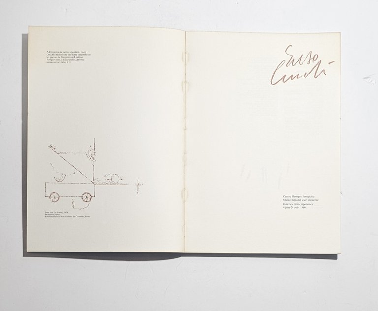 Enzo Cucchi catalogo mostra Centre Pompidou 1986 arte italiana contemporanea | Immagine Gallery 3