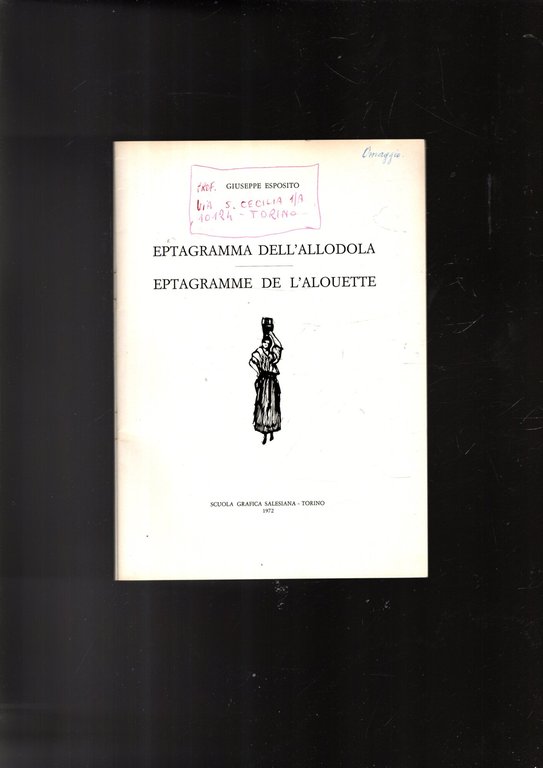 EPTAGRAMMA DELL'ALLODOLA - EPTAGRAMME DE L'ALOUETTE