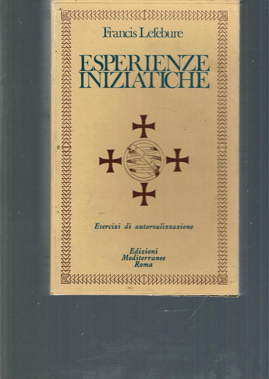 ESPERIENZE INIZIATICHE ESERCIZI DI AUTOREALIZZAZIONE 2 VOL. IN COFANETTO