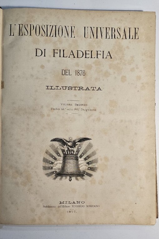 Esposizione Universale Di Filadelfia Del 1876