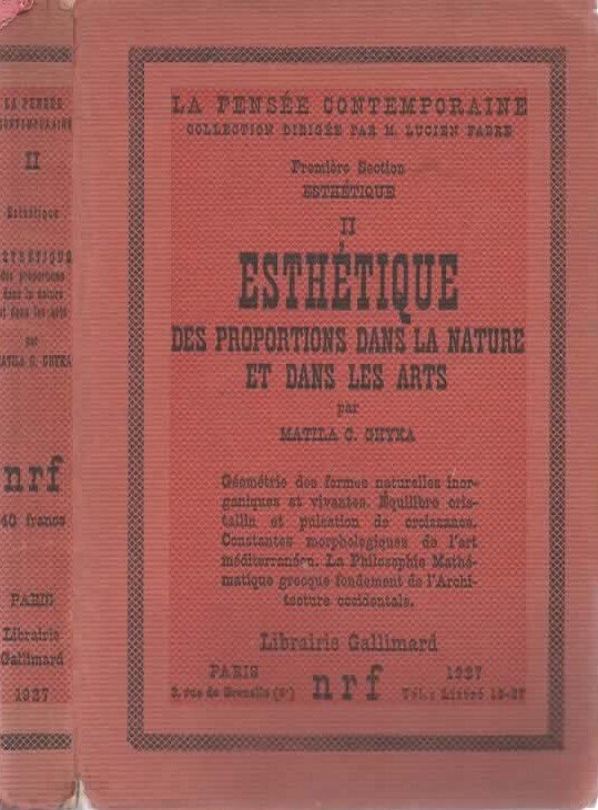 Esthétique des proportions dans la nature et dans les arts. …