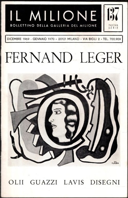 F. Leger * Galerie Beyeler Basel 1969 *